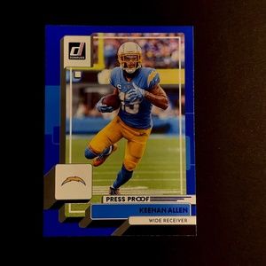 Keenan Allen: Los Angeles Chargers, Wide Receiver 2022 Donruss Press Proof #291
